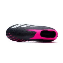 Bota Adidas Predator Accuracy + FG Niño -JUMA Deporte Comercio bota adidas predator accuracy fg nino core black white shock pink 4