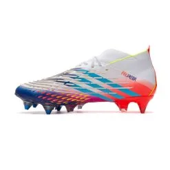 Bota Adidas Predator Edge .1 SG -JUMA Deporte Comercio bota adidas predator edge .1 sg white solar yellow power blue 2