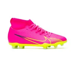 Bota Nike Mercurial Superfly 9 Club FG/MG Niño -JUMA Deporte Comercio bota nike mercurial superfly 9 club fgmg nino pink blast volt gridiron 1
