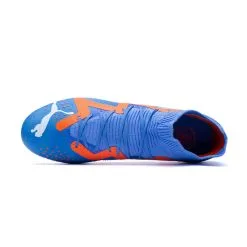 Bota Puma Future Match FG/AG Mujer -JUMA Deporte Comercio bota puma future match fgag mujer blue glimmer white ultra orange 9