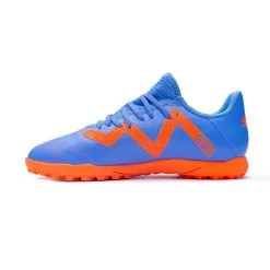 Bota Puma Future Play Turf Niño -JUMA Deporte Comercio bota puma future play turf nino blue glimmer white ultra orange 2