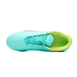 Bota Puma Ultra Play FG/AG Niño 9 Bota Puma Ultra Play FG/AG Niño -JUMA Deporte Comercio bota puma ultra play fgag nino electric peppermint white fast yellow 4