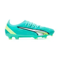 Bota Puma Ultra Ultimate FG/AG Mujer -JUMA Deporte Comercio bota puma ultra ultimate fgag mujer electric peppermint white fast yellow 1