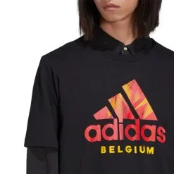 Camiseta Adidas Bélgica Fanswear Mundial Qatar 2022 8 Camiseta Adidas Bélgica Fanswear Mundial Qatar 2022 -JUMA Deporte Comercio camiseta adidas belgica fanswear mundial qatar 2022 black 3