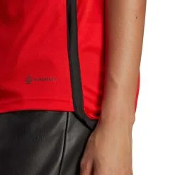 Camiseta Adidas Bélgica Primera Equipación Mundial Qatar 2022 Mujer -JUMA Deporte Comercio camiseta adidas belgica primera equipacion 2022 2023 mujer red black 3