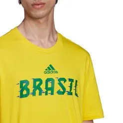 Camiseta Adidas Brazil Tee 10 Camiseta Adidas Brazil Tee -JUMA Deporte Comercio camiseta adidas brazil tee yellow 4