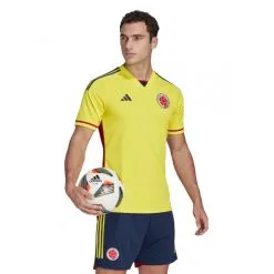Camiseta Adidas Colombia Primera Equipación Mundial Qatar 2022 6 Camiseta Adidas Colombia Primera Equipación Mundial Qatar 2022 -JUMA Deporte Comercio camiseta adidas colombia primera equipacion world cup 2022 bright yellow 2