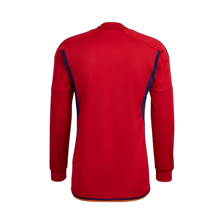 Camiseta Adidas España Primera Equipación M/l Mundial Qatar 2022 2 Camiseta Adidas España Primera Equipación M/l Mundial Qatar 2022 - Imagen 2