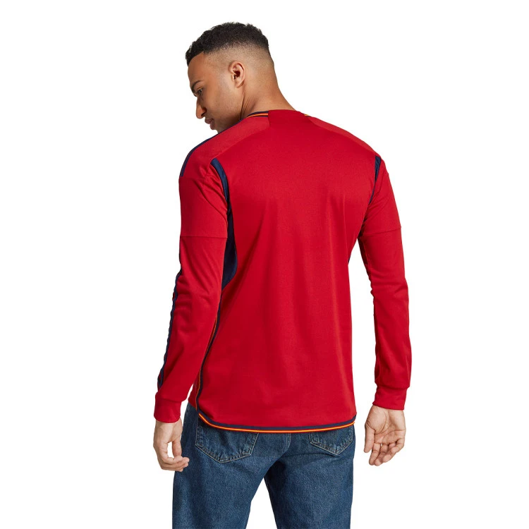 Camiseta Adidas España Primera Equipación M/l Mundial Qatar 2022 4 Camiseta Adidas España Primera Equipación M/l Mundial Qatar 2022 - Imagen 4