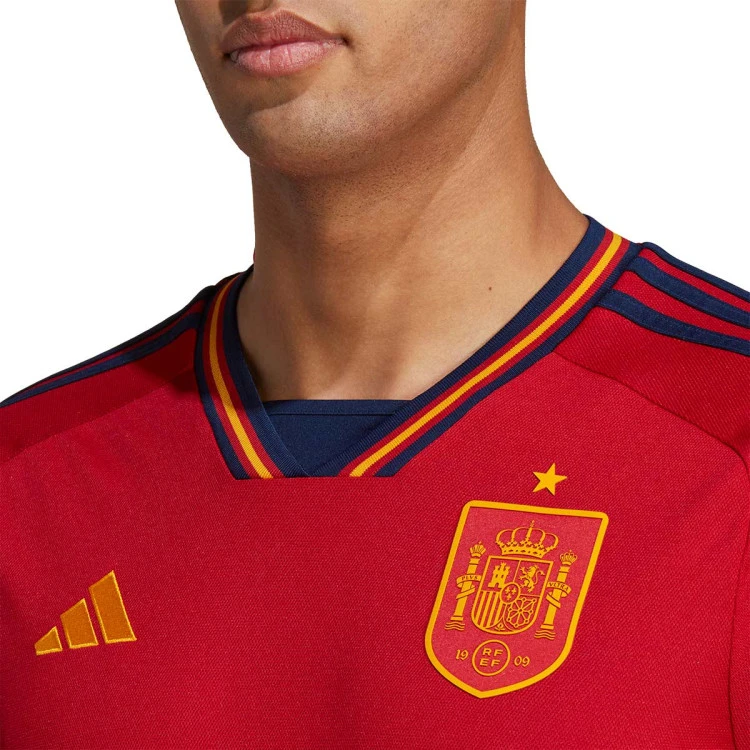 Camiseta Adidas España Primera Equipación M/l Mundial Qatar 2022 5 Camiseta Adidas España Primera Equipación M/l Mundial Qatar 2022 - Imagen 5