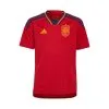 Camiseta Adidas España Primera Equipación Mundial Qatar 2022 Niño