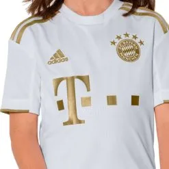 Camiseta Adidas FC Bayern De Múnich Segunda Equipación 2022-2023 Niño -JUMA Deporte Comercio camiseta adidas fc bayern de munich segunda equipacion 2022 2023 nino white dark football gold 2
