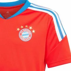Camiseta Adidas FC Bayern De Múnich Training 2022-2023 Niño -JUMA Deporte Comercio camiseta adidas fc bayern de munich training 2022 2023 nino red bright royal 3