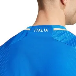Camiseta Adidas Italia Primera Equipación Authentic 2022-2023 -JUMA Deporte Comercio camiseta adidas italia primera equipacion authentic 2022 2023 blue 2