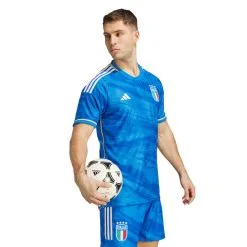 Camiseta Adidas Italia Primera Equipación Authentic 2022-2023 -JUMA Deporte Comercio camiseta adidas italia primera equipacion authentic 2022 2023 blue 4