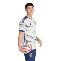 Camiseta Adidas Italia Segunda Equipación 2022-2023 -JUMA Deporte Comercio camiseta adidas italia segunda equipacion 2022 2023 off white 3