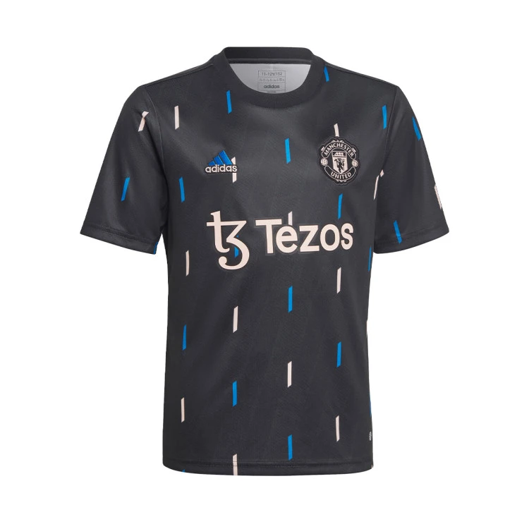 Camiseta Adidas Manchester United FC Pre-Match 2022-2023 Niño 1 Camiseta Adidas Manchester United FC Pre-Match 2022-2023 Niño