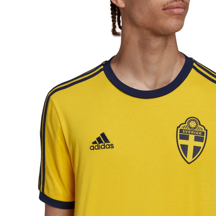 Camiseta Adidas Suecia Fanswear 2022-2023 4 Camiseta Adidas Suecia Fanswear 2022-2023 - Imagen 4