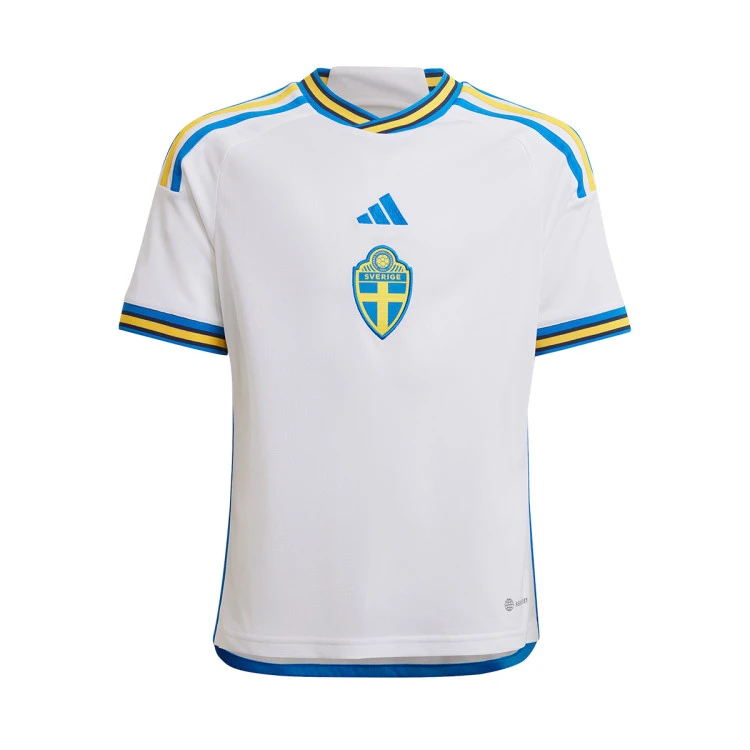 Camiseta Adidas Suecia Segunda Equipación 2022-2023 Niño 1 Camiseta Adidas Suecia Segunda Equipación 2022-2023 Niño