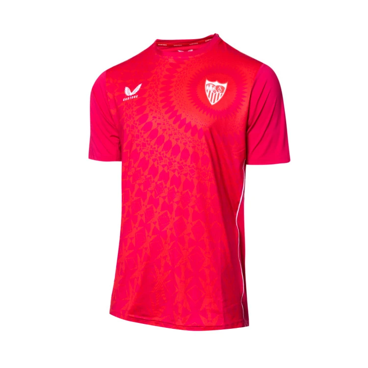 Camiseta Castore Sevilla FC Pre-Match 2022-2023 Niño 1 Camiseta Castore Sevilla FC Pre-Match 2022-2023 Niño
