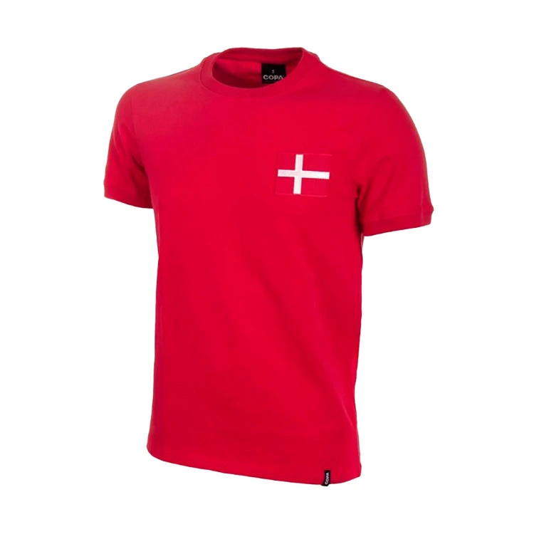 Camiseta COPA Denmark 1970's Retro Football 1 Camiseta COPA Denmark 1970's Retro Football