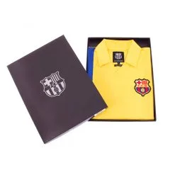 Camiseta COPA FC Barcelona 1981 - 82 Retro -JUMA Deporte Comercio camiseta copa fc barcelona 1981 82 away retro football shirt yellow 3