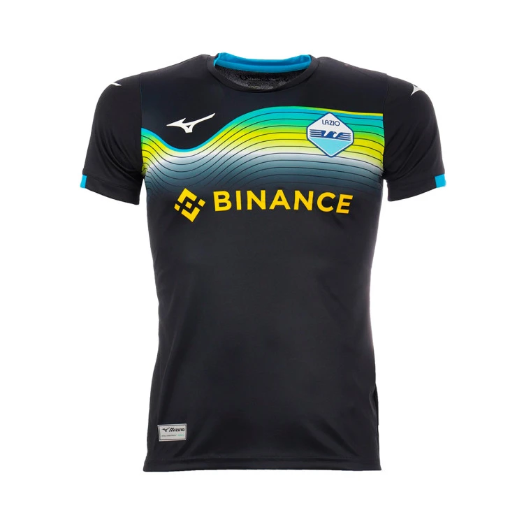 Camiseta Mizuno SS Lazio Segunda Equipación 2022-2023 Niño 3 Camiseta Mizuno SS Lazio Segunda Equipación 2022-2023 Niño - Imagen 3