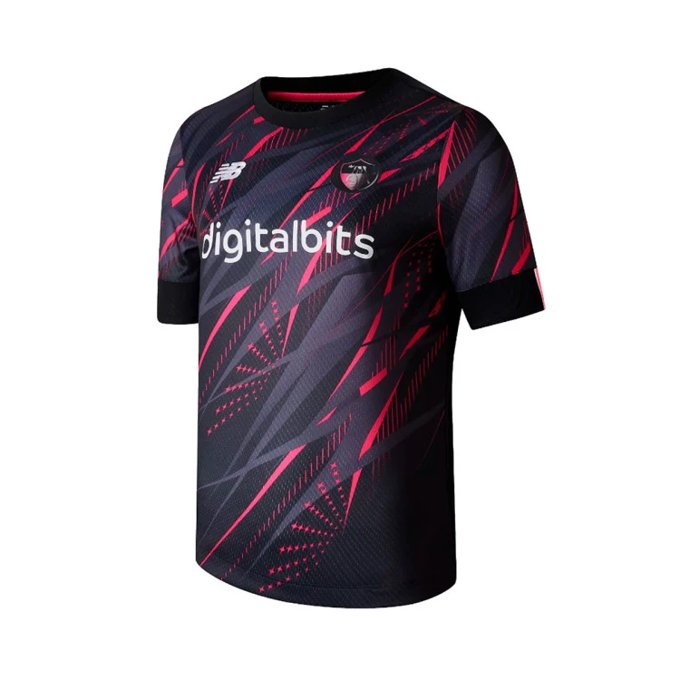 Camiseta New Balance AS Roma Tercera Equipación 2022-2023 Niño 3 Camiseta New Balance AS Roma Tercera Equipación 2022-2023 Niño - Imagen 3