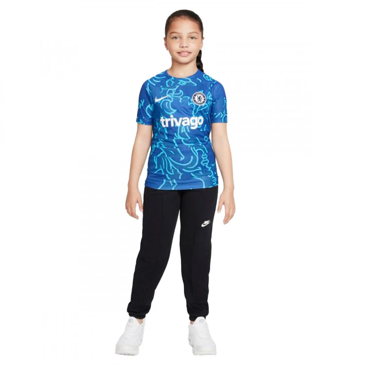 Camiseta Nike Chelsea FC Pre-Match 2022-2023 Niño 4 Camiseta Nike Chelsea FC Pre-Match 2022-2023 Niño - Imagen 4
