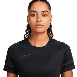 Camiseta Nike Dri-Fit Academy Mujer -JUMA Deporte Comercio camiseta nike dri fit academy mujer dark somke grey dark russet off noir 2