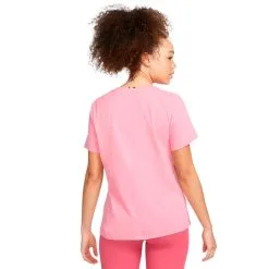 Camiseta Nike Dri-Fit Swoosh Mujer -JUMA Deporte Comercio camiseta nike dri fit swoosh mujer coral chalk pure heather white 1