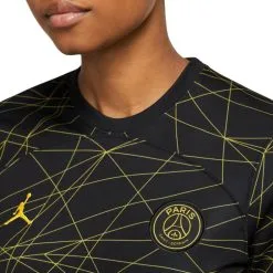 Camiseta Nike Paris Saint-Germain FC Cuarta Equipación Stadium 2022-2023 Mujer -JUMA Deporte Comercio camiseta nike paris saint germain fc cuarta equipacion stadium 2022 2023 mujer black tour yellow 4