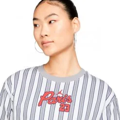 Camiseta Nike PSG X Jordan Fanswear Mujer 6 Camiseta Nike PSG X Jordan Fanswear Mujer -JUMA Deporte Comercio camiseta nike w j psg gfx tee white stealth 2