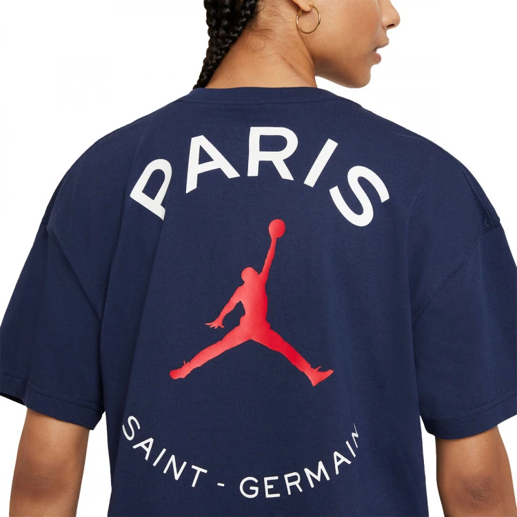 Camiseta Nike PSG X Jordan Fanswear Mujer 4 Camiseta Nike PSG X Jordan Fanswear Mujer - Imagen 4