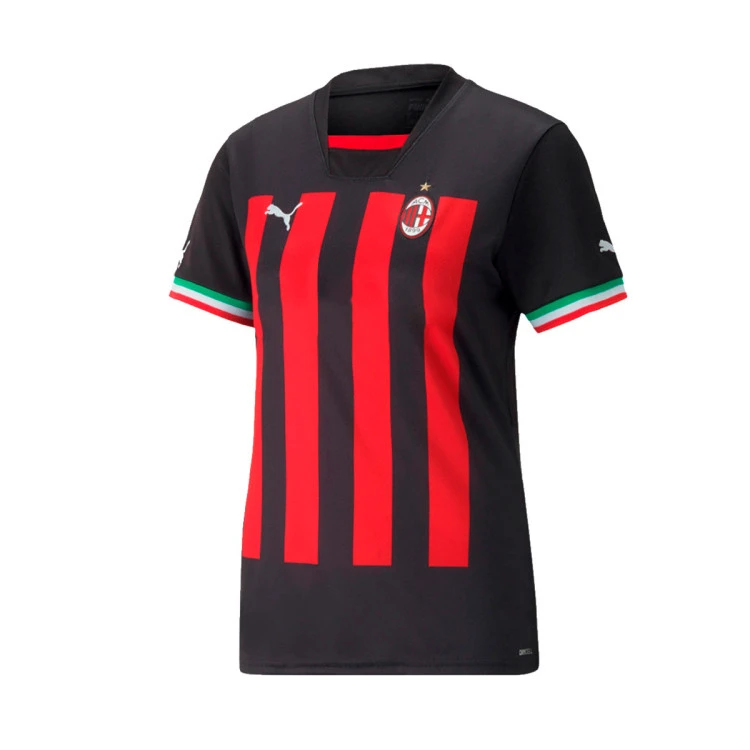 Camiseta Puma AC Milan Primera Equipación Replica 2022-2023 Mujer 1 Camiseta Puma AC Milan Primera Equipación Replica 2022-2023 Mujer