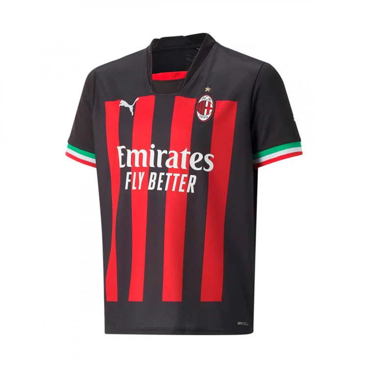 Camiseta Puma AC Milan Primera Equipación Replica 2022-2023 Niño 1 Camiseta Puma AC Milan Primera Equipación Replica 2022-2023 Niño
