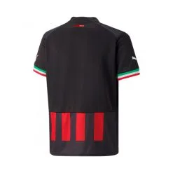 Camiseta Puma AC Milan Primera Equipación Replica 2022-2023 Niño 5 Camiseta Puma AC Milan Primera Equipación Replica 2022-2023 Niño -JUMA Deporte Comercio camiseta puma ac milan primera equipacion 2022 2023 nino black tango red 2