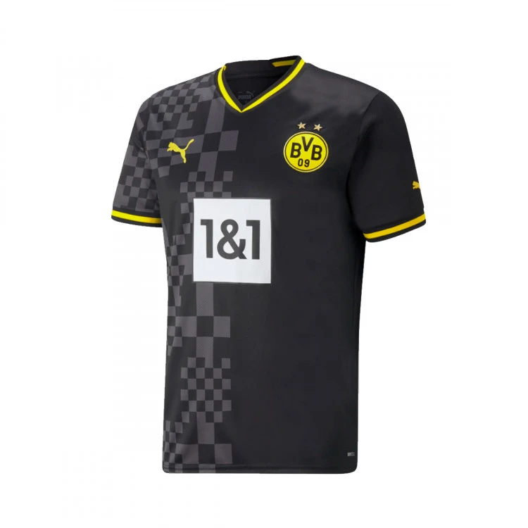 Camiseta Puma Borussia Dortmund Segunda Equipación Replica 2022-2023 Niño 1 Camiseta Puma Borussia Dortmund Segunda Equipación Replica 2022-2023 Niño