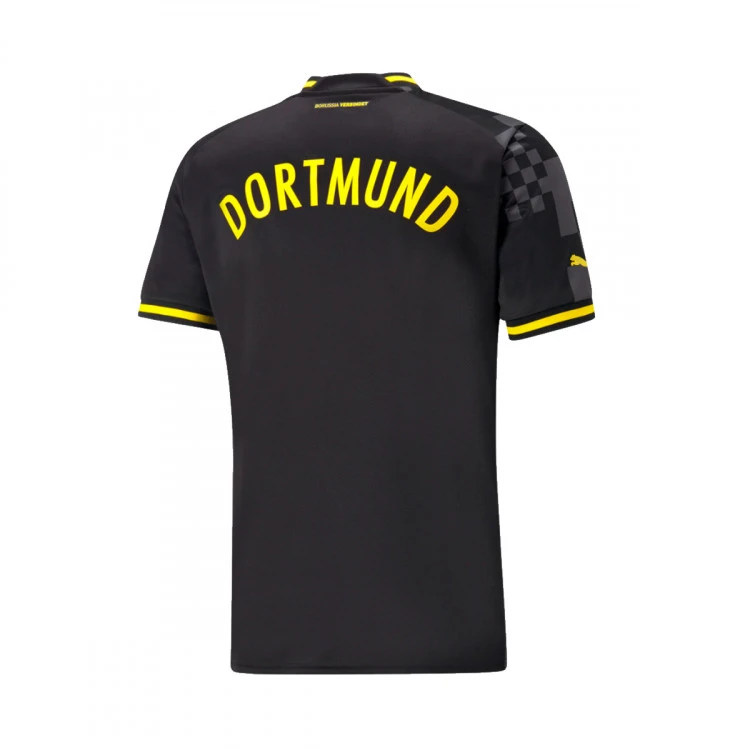 Camiseta Puma Borussia Dortmund Segunda Equipación Replica 2022-2023 Niño 2 Camiseta Puma Borussia Dortmund Segunda Equipación Replica 2022-2023 Niño - Imagen 2