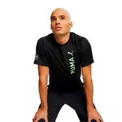 Camiseta Puma Fit Ultrabreathe -JUMA Deporte Comercio camiseta puma fit ultrabreathe black fizzy lime 2