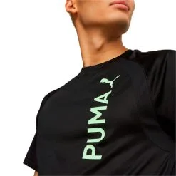 Camiseta Puma Fit Ultrabreathe -JUMA Deporte Comercio camiseta puma fit ultrabreathe black fizzy lime 5