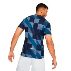 Camiseta Puma Manchester City FC Pre-Match 2022-2023 -JUMA Deporte Comercio camiseta puma manchester city fc pre match 2022 2023 lake blue navy 4