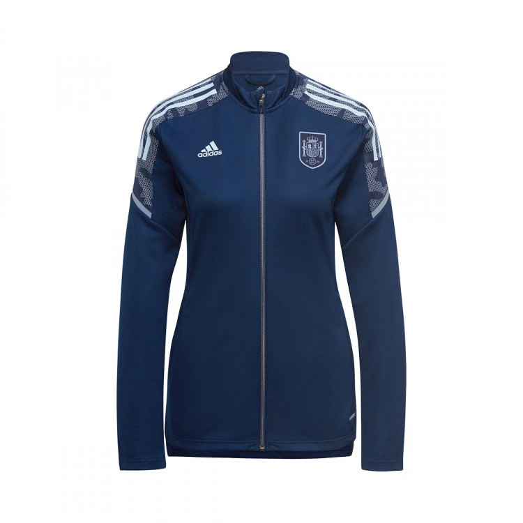 Chaqueta Adidas España Fanswear Euro 2022 Mujer 1 Chaqueta Adidas España Fanswear Euro 2022 Mujer