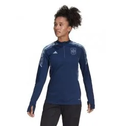 Chaqueta Adidas España Training Euro 2022 Mujer -JUMA Deporte Comercio chaqueta adidas espana training 2021 2022 mujer team navy blue glow blue 2