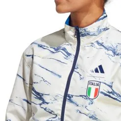 Chaqueta Adidas Italia Pre-Match 2022-2023 Mujer 10 Chaqueta Adidas Italia Pre-Match 2022-2023 Mujer -JUMA Deporte Comercio chaqueta adidas italia pre match 2022 2023 mujer blue 4
