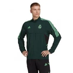 Chaqueta Adidas Real Madrid CF Pre-Match 2022-2023 -JUMA Deporte Comercio chaqueta adidas real madrid cf pre match 2022 2023 shadow green 1