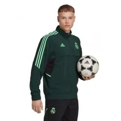 Chaqueta Adidas Real Madrid CF Pre-Match 2022-2023 -JUMA Deporte Comercio chaqueta adidas real madrid cf pre match 2022 2023 shadow green 3