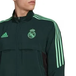 Chaqueta Adidas Real Madrid CF Pre-Match 2022-2023 -JUMA Deporte Comercio chaqueta adidas real madrid cf pre match 2022 2023 shadow green 4