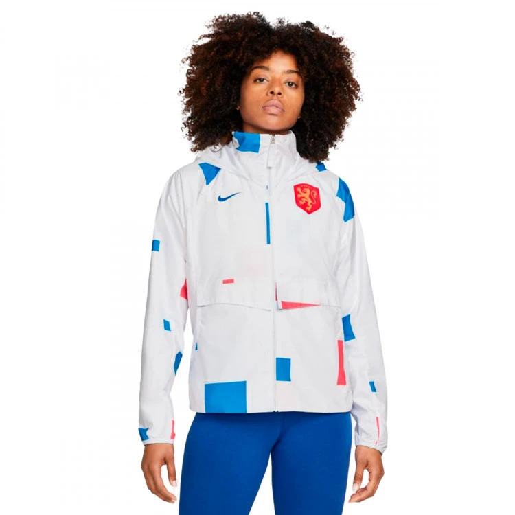 Chaqueta Nike Holanda Fanswear Euro 2022 Mujer 1 Chaqueta Nike Holanda Fanswear Euro 2022 Mujer