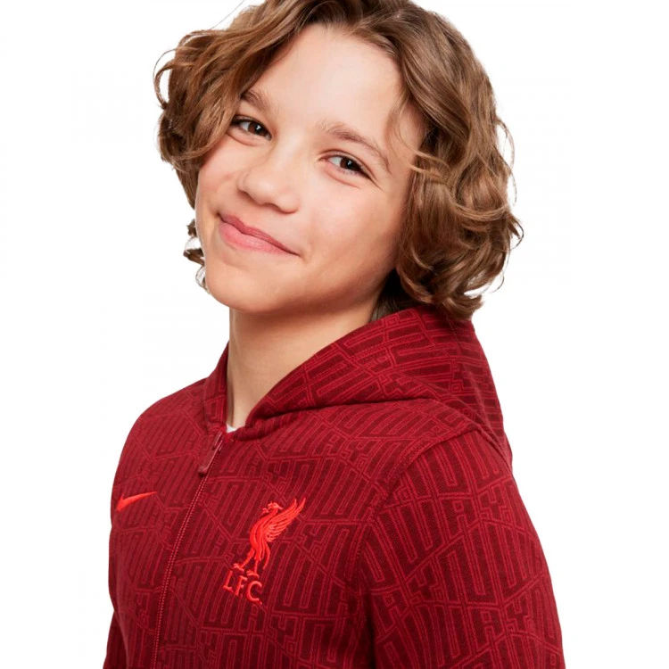Chaqueta Nike Liverpool FC Fanswear 2022-2023 Niño 3 Chaqueta Nike Liverpool FC Fanswear 2022-2023 Niño - Imagen 3